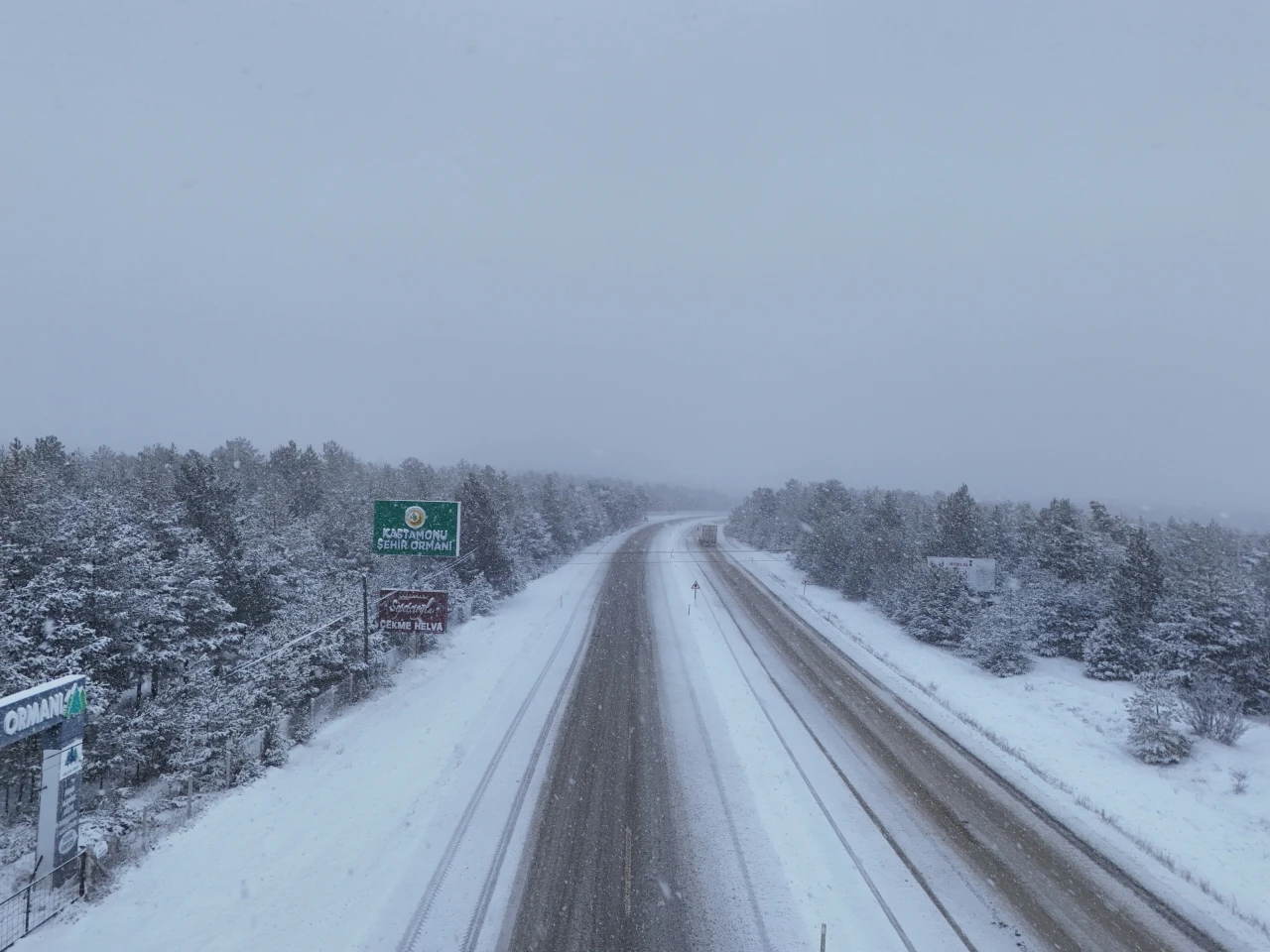 Kastamonu Beyaza Büründü