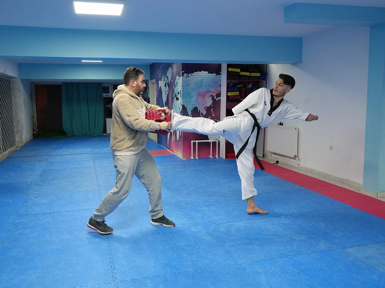 Taekwondoyla Hayata Yeniden Bağlandı