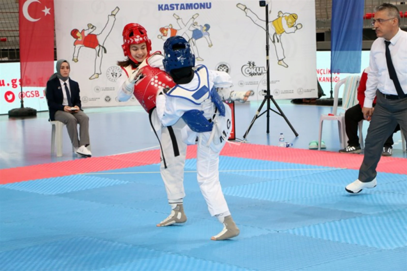 Taekwondoda kıyasıya yarış