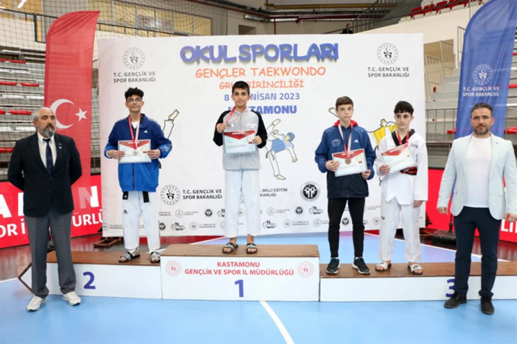 Taekwondoda kıyasıya yarış