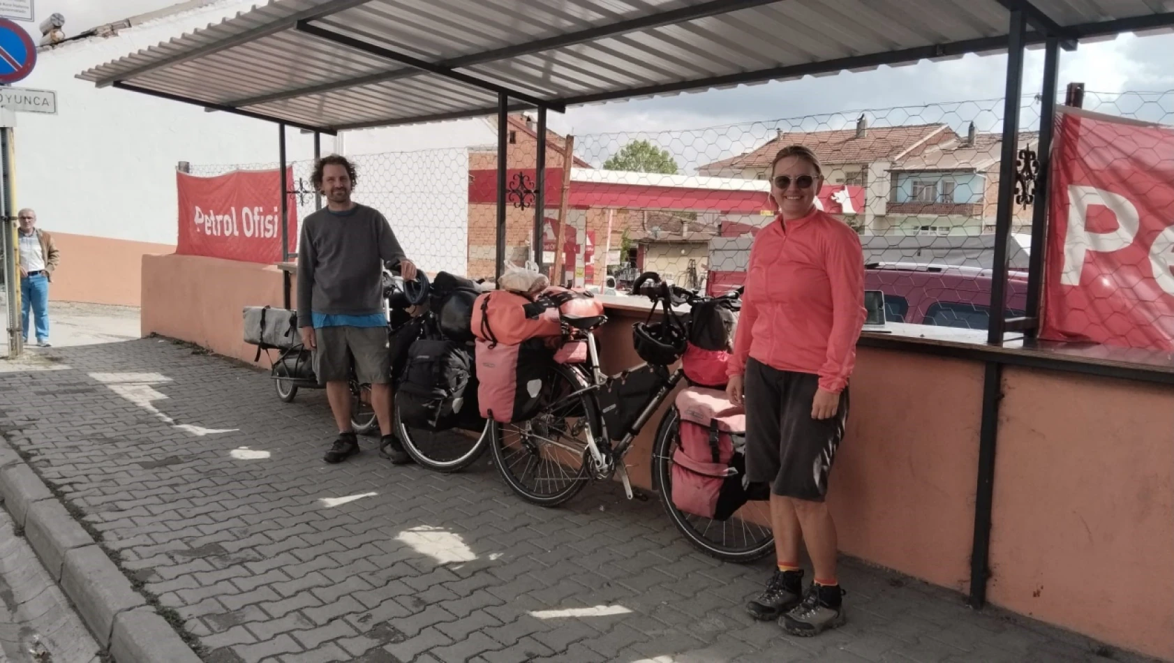 2 Bin 300 Km Pedal Çeviren Alman Gezginler Türkiye Turunda