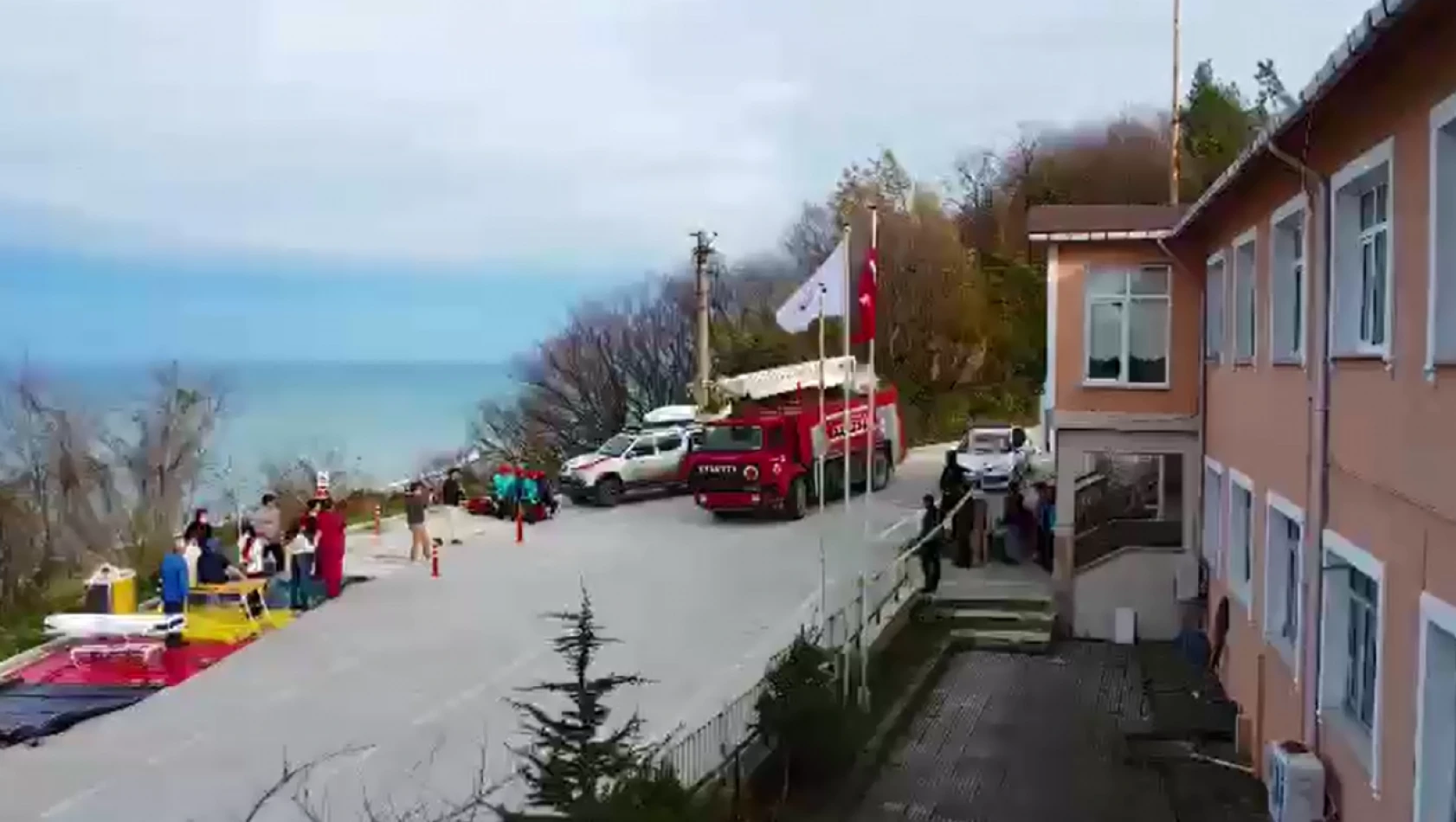 Abana İlçe Devlet Hastanesi'nde HAP Tatbikatı Yapıldı