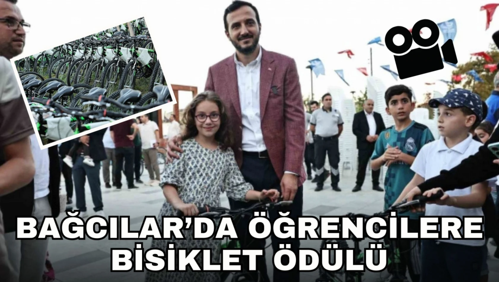 Bağcılar'da Öğrencilere Bisiklet Ödülü