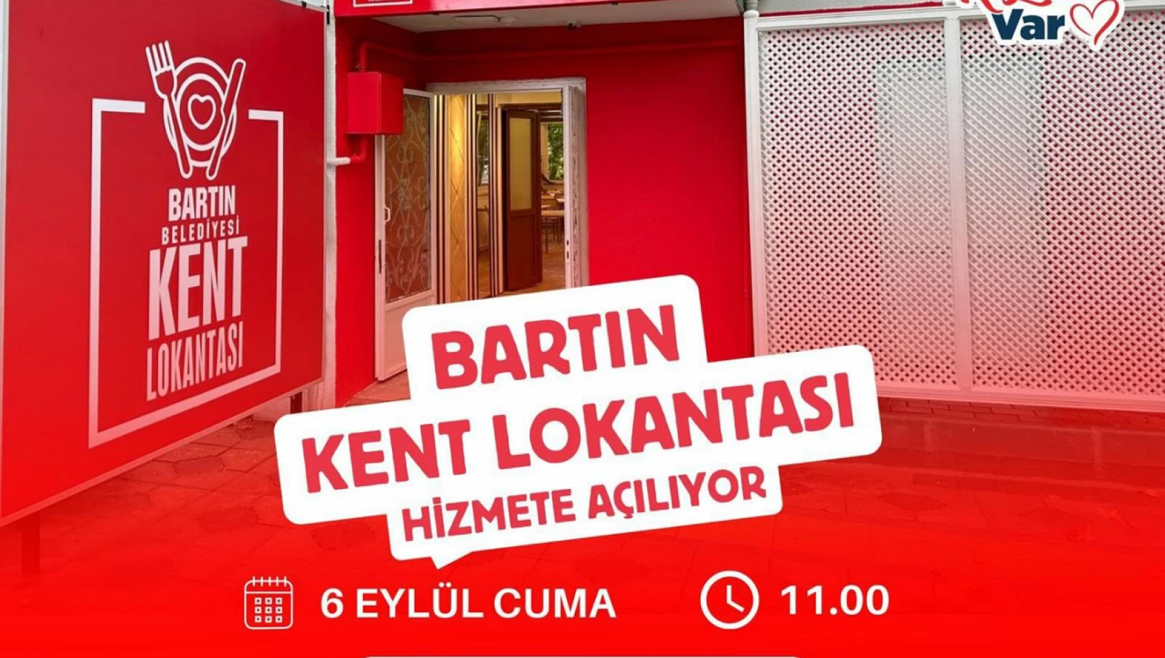 Bartın'da Kent Lokantası Açılıyor