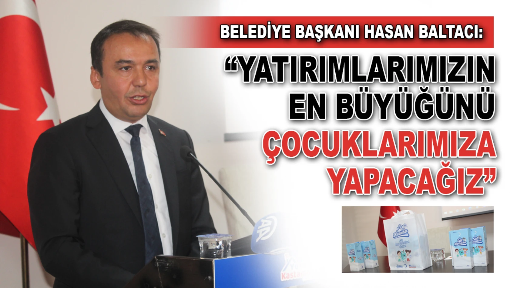 Belediye Başkanı Baltacı: 'Yatırımlarımızın En Büyüğünü Çocuklarımıza Yapacağız'