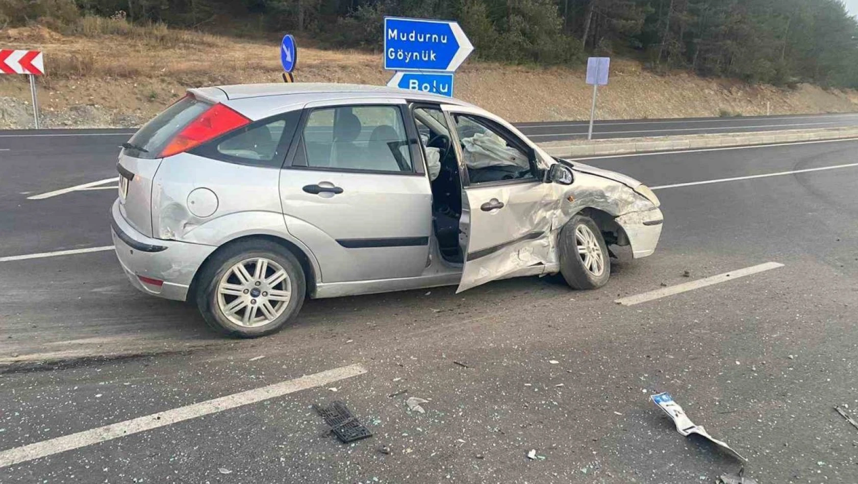 Bolu'da Trafik Kazası: 3 Yaralı