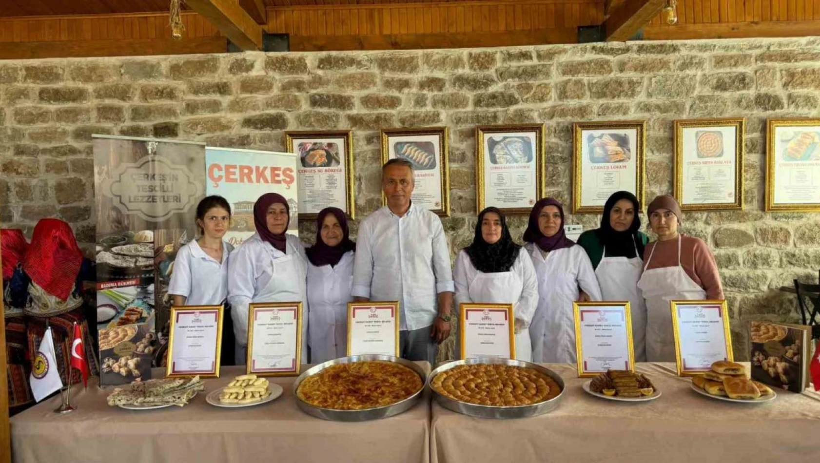 Çerkeş'in Damak Çatlatan Coğrafi İşaretli Lezzetleri Tanıtıldı