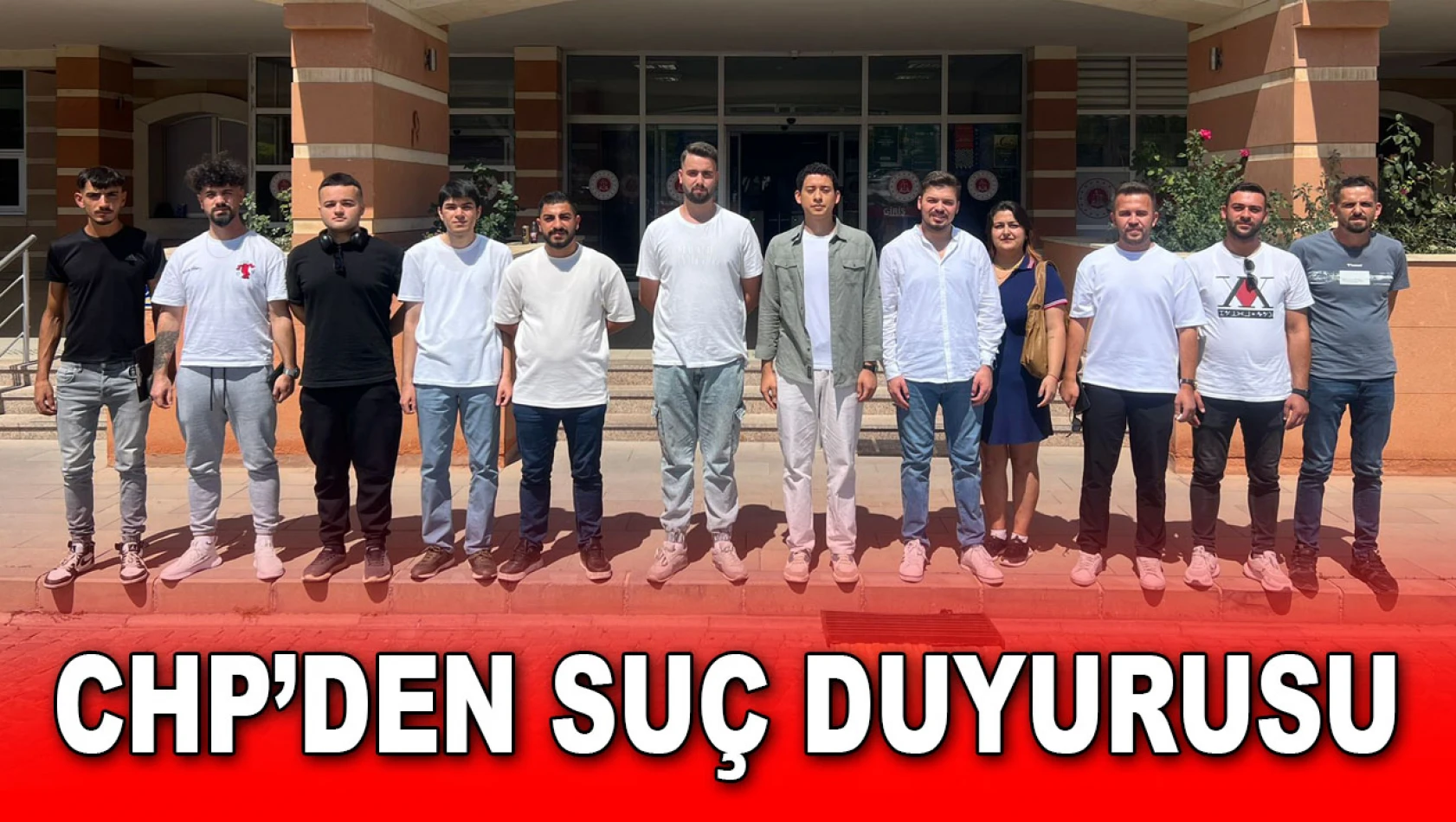 CHP'den Suç Duyurusu