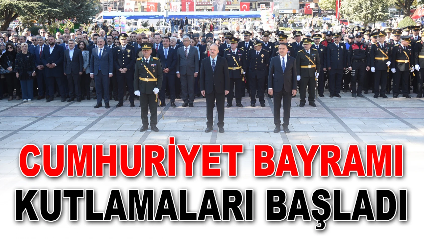 Cumhuriyet Bayramı Kutlamaları Başladı 