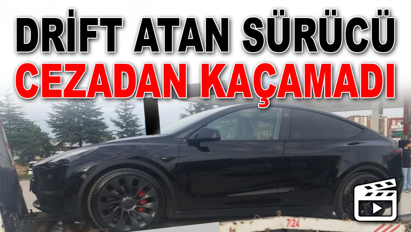 Drift Atan Sürücü Cezadan Kaçamadı