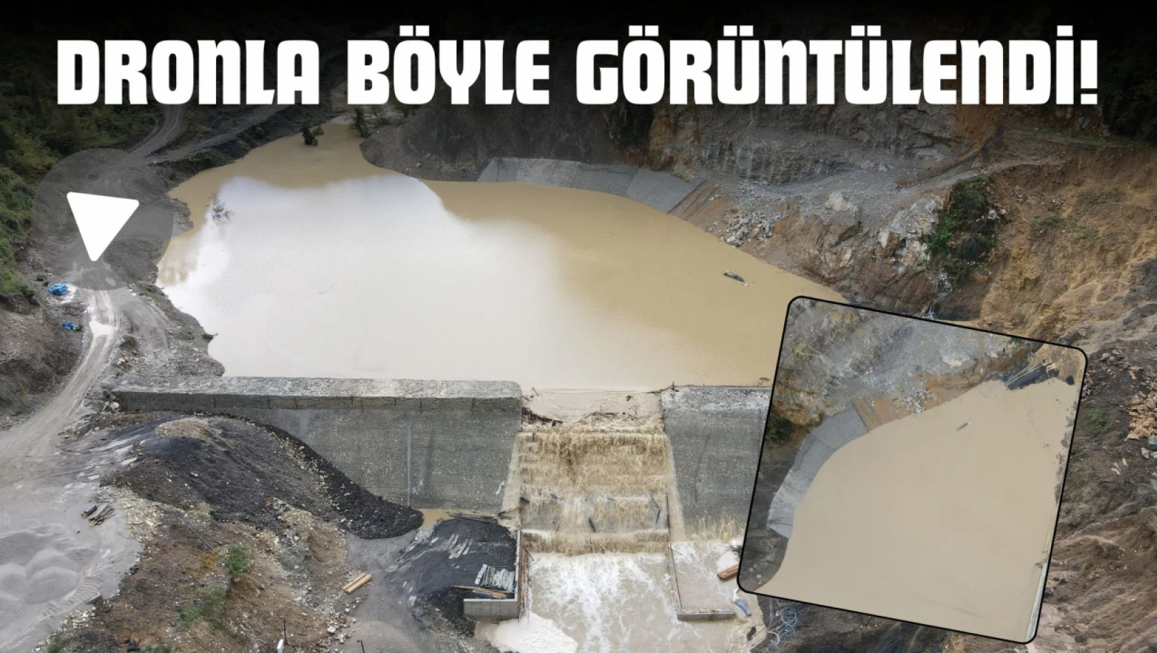 Dronla Böyle Görüntülendi!