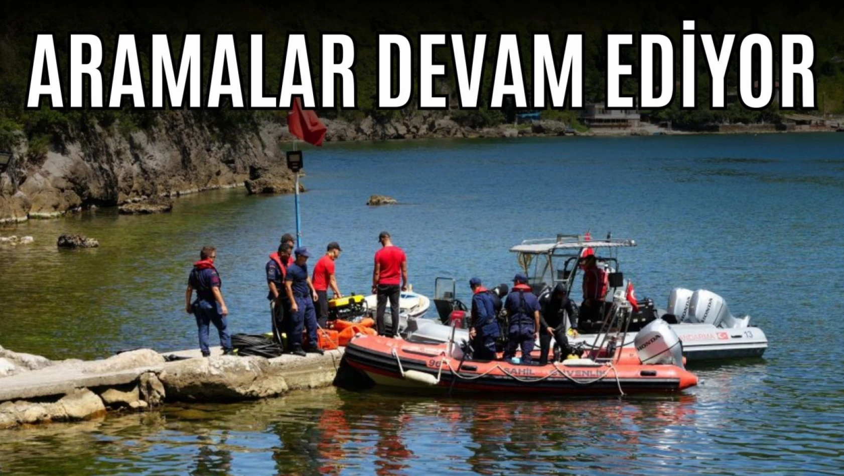 Kaptanı Arama Çalışmaları Devam Ediyor