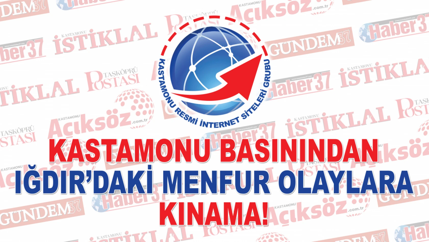 Kastamonu Basınından Kınama!