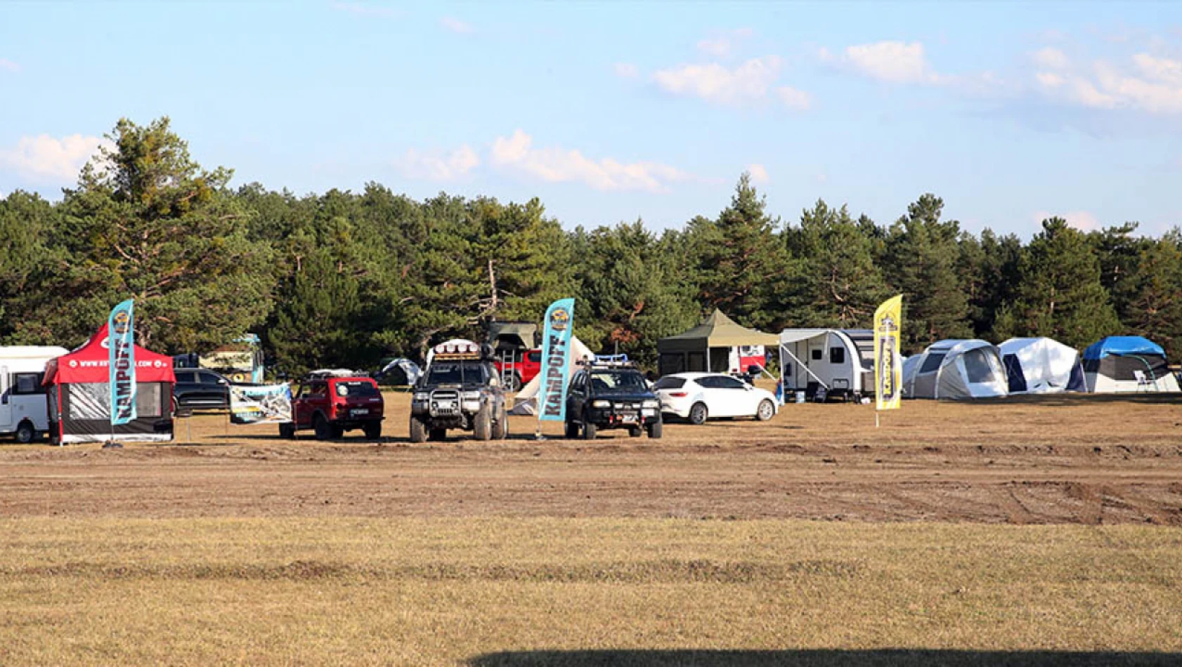 Offroad Kamp ve Karavan Festivali Başladı