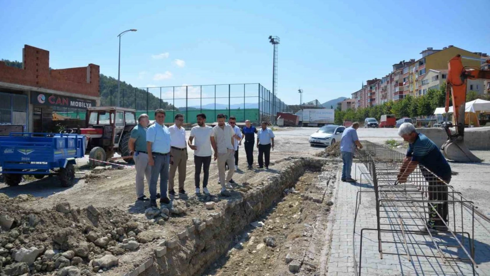 Türkeli'de Doğalgaz Dolum Tesisi Çalışmaları Başladı