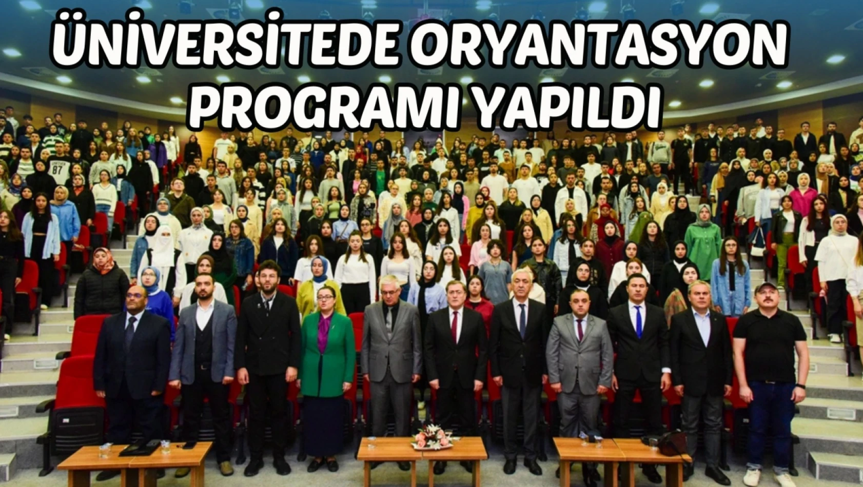 Üniversitede Oryantasyon Programı Yapıldı