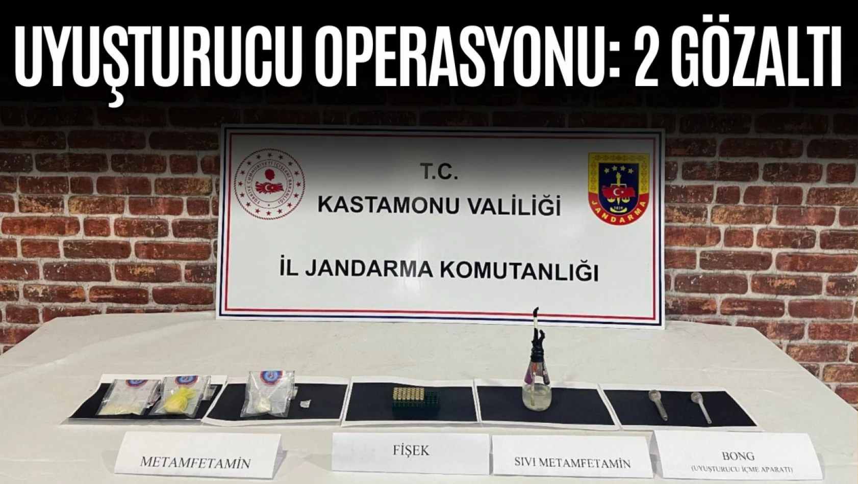 Uyuşturucu Operasyonu: 2 Gözaltı