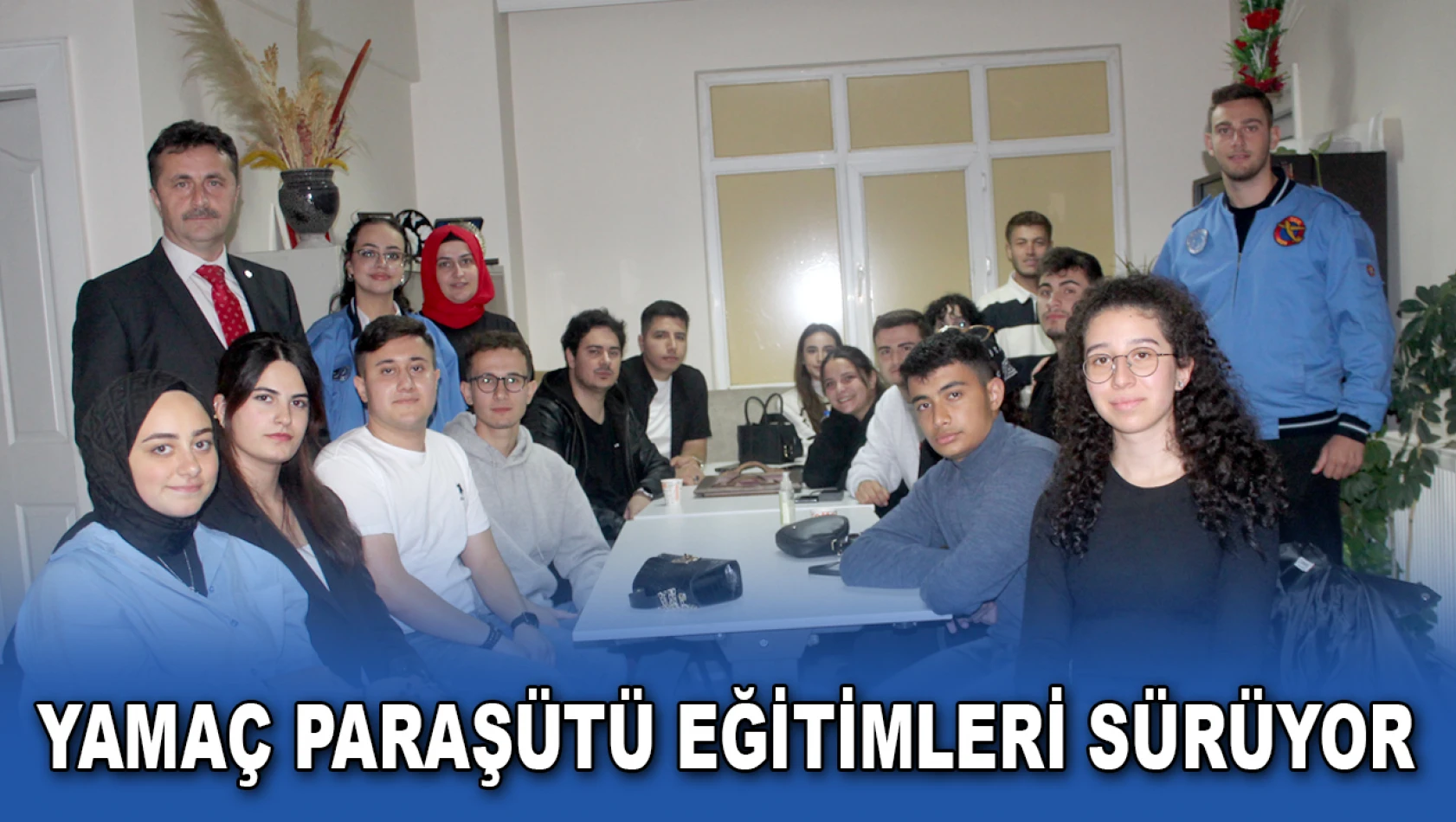 Yamaç Paraşütü Eğitimleri Sürüyor