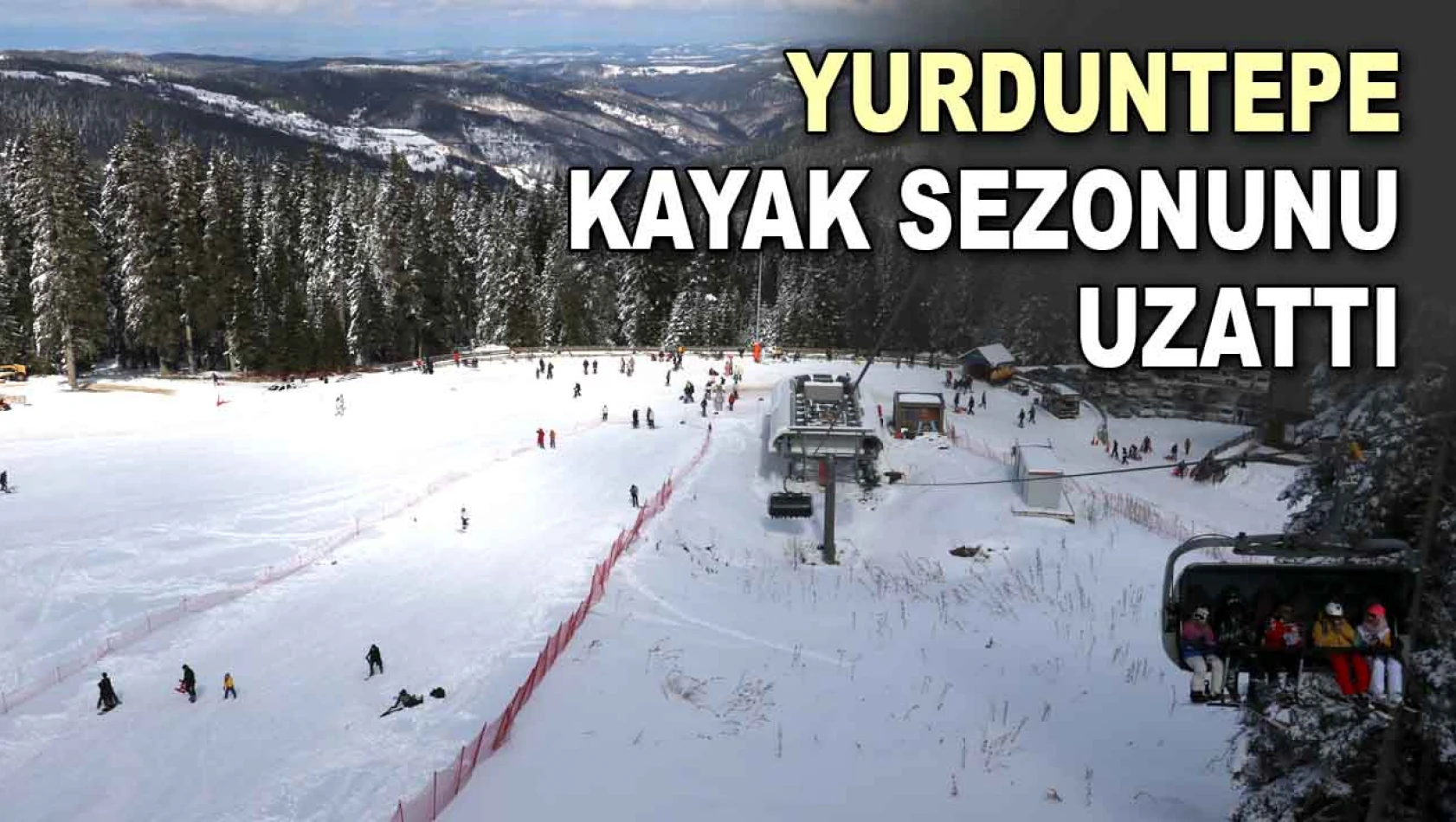 Yurduntepe Kayak Sezonunu Uzattı