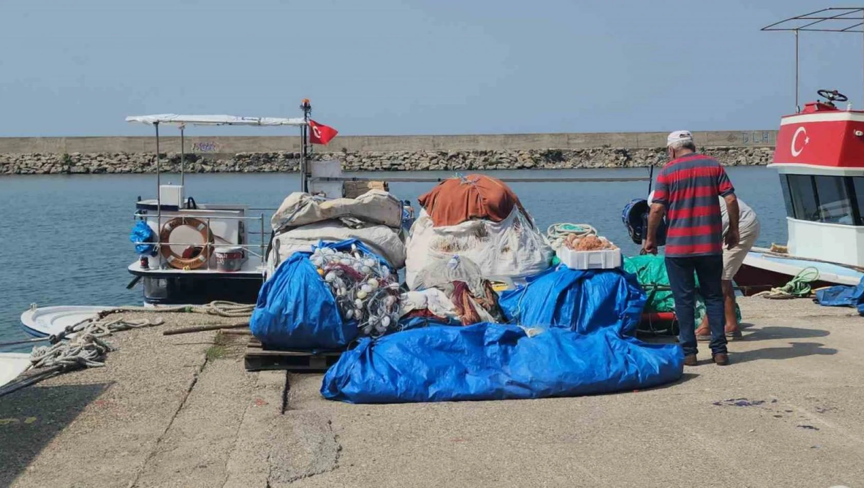 Zonguldak'ta Balıkçılar Dört Günde 100 Ton Palamut Avladı