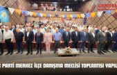 AK Parti Merkez İlçe Danışma Meclisi Toplantısı Yapıldı