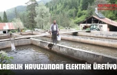 Alabalık Havuzundan Elektrik Üretiyor