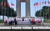 Çanakkale Ruhunu Yerinde Deneyimlediler