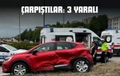 Çarpıştılar: 3 Yaralı