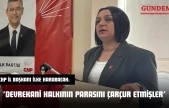 CHP İl Başkanı İlke Karabacak: 'Devrekani Halkının Parasını Çarçur Etmişler'