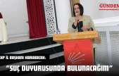 CHP İl Başkanı Karabacak: 'Suç Duyurusunda Bulunacağım'