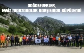 Doğaseverler, Eşsiz Manzaralar Karşısında Büyülendi