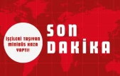 İşçileri Taşıyan Minibüs Kaza Yaptı!