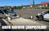 Kafa Kafaya Çarpıştılar!