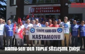 Kamu-Sen'den Toplu Sözleşme Çıkışı