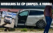 Kastamonu'da Ambulans İle Cip Çarpıştı: 4 Yaralı