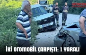Kastamonu'da İki Otomobil Çarpıştı: 1 Yaralı