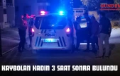 Kastamonu'da Kaybolan Kadın 3 Saat Sonra Bulundu