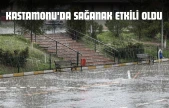 Kastamonu'da Sağanak Etkili Oldu