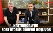 Kastamonu'da Sarı Otobüs Dönemi Başlıyor