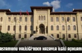 Kastamonu Valiliği'nden Kazayla İlgili Açıklama