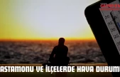 Kastamonu Ve İlçelerde Hava Durumu