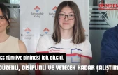 LGS Türkiye Birincisi İdil Bilgici: 'Düzenli, Disiplinli Ve Yetecek Kadar Çalıştım'