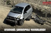 Otomobil Şarampole Yuvarlandı!