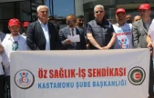 Öz Sağlık İş Sendikası Şube Başkanı Yılmaz: 'Türkiye Büyürken, Emeğin Payı Küçülmesin Diyoruz'