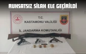 Ruhsatsız Silah Ele Geçirildi