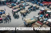 Sarımsak Pazarında Yoğunluk