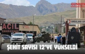 Şehit Sayısı 12'ye Yükseldi