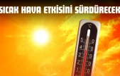 Sıcak Hava Etkisini Sürdürecek