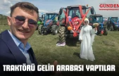 Traktörü Gelin Arabası Yaptılar