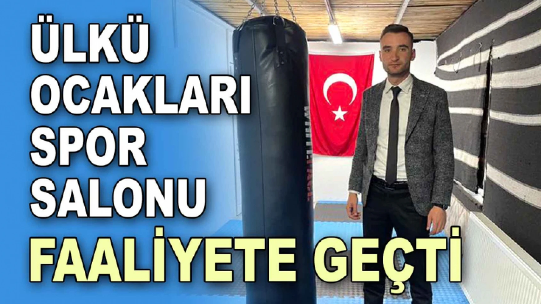 Ülkü Ocakları Spor Salonu Faaliyete Geçti